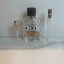 Acqua Di Gio Absolu 10ml Samples