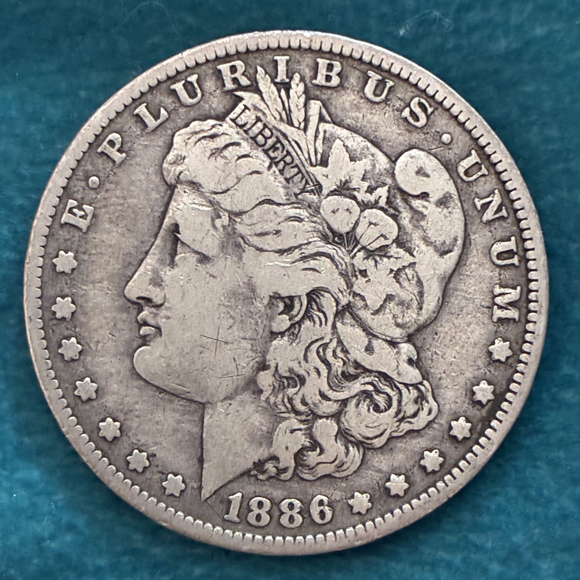 1886-O Morgan Silver Dollar