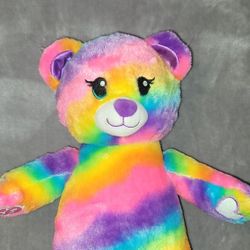 Rainbow 🌈 Build-A-Bear Plush Stuffed Toy Excellent Condition PRICE Is Firm 