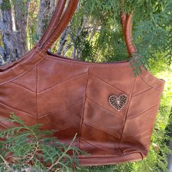 Canyon River Blues Light VEGAN leather Trendy Cognac Brown  