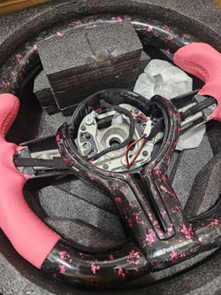 BRAND NEW 2010-2016 BMW F10 5 SERIES FORGE Real Carbon Fiber Steering Wheel W/ Heated Function