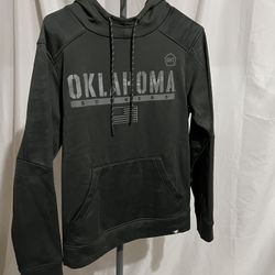 Fanatics Dark Gray Oklahoma Sooners Hoodie Men’s size small 