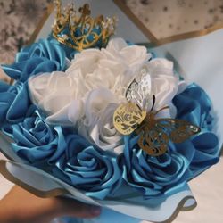 Ribbon Flower Bouquets 