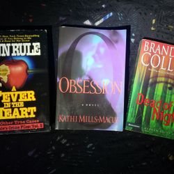 Lot Of Three Murder Mystery Books 