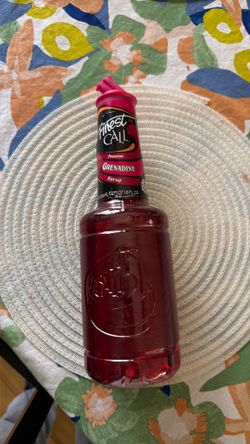 New grenadine syrup