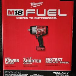 Milwaukee M18 FUEL 18-Volt Lithium-Ion Brushless Cordless 1/2" High Torque Impact Wrench (Tool-Only)