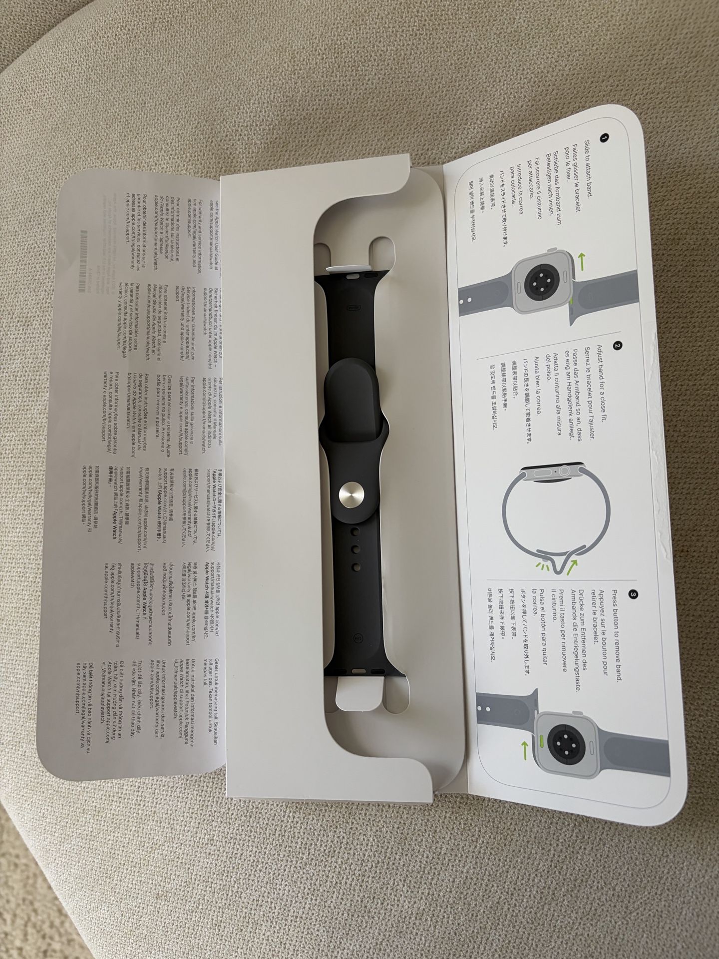 Apple Watch Sports Band S/M 46mm (belt) (stainless steel pin)