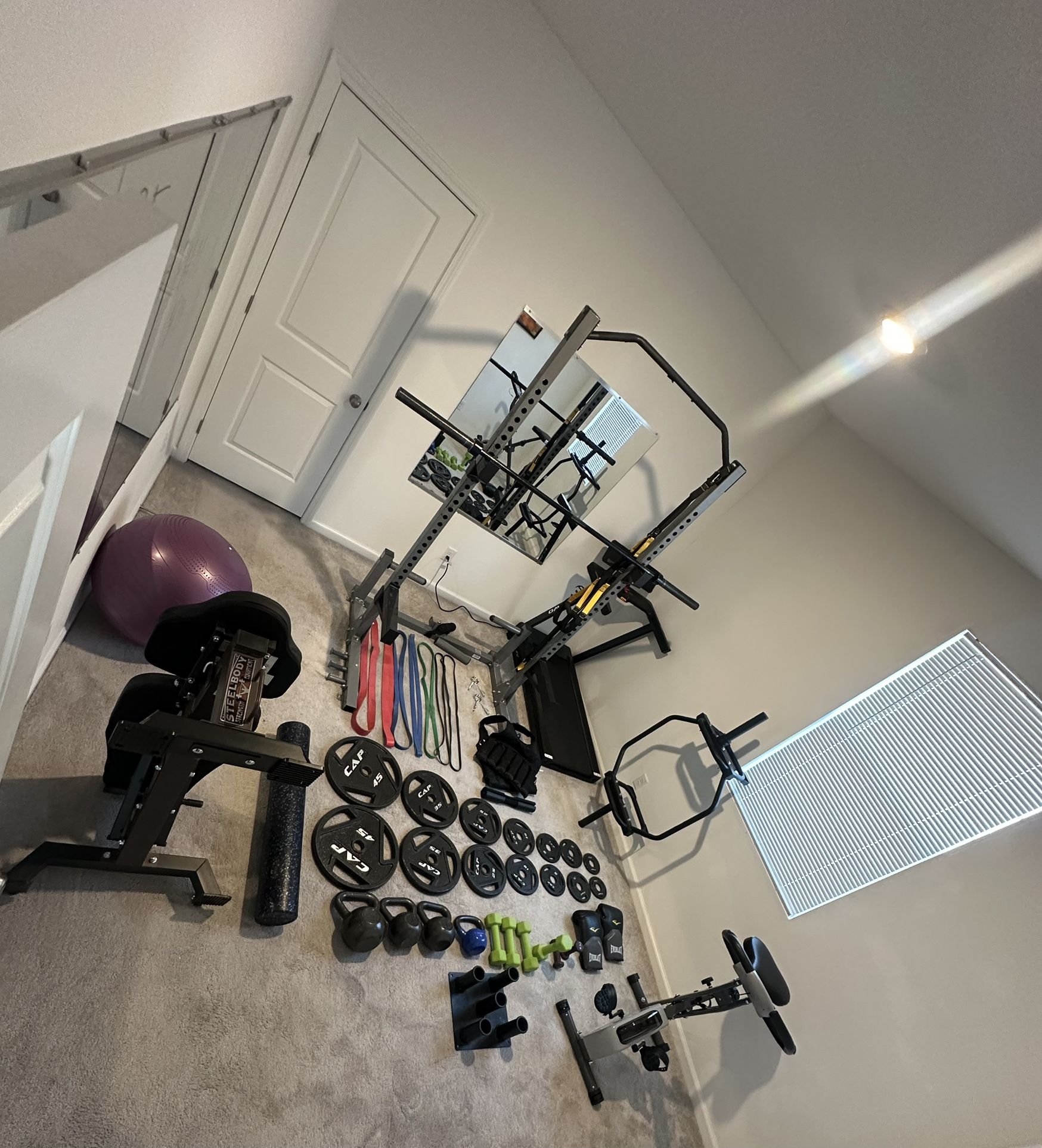 🏋️ HOME GYM PACKAGE FOR SALE (Excludes treadmill – everything else shown is included!)