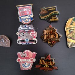 8 Extremely Collectable Diamondback Pins