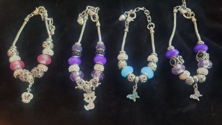European charm bracelets