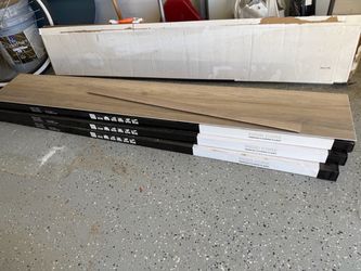 Premium Waterproof Flooring – Perfect for Small Room + Baseboards & Underlayment