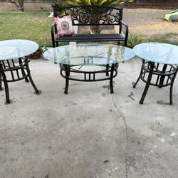 3 Glass Coffee  Tables 