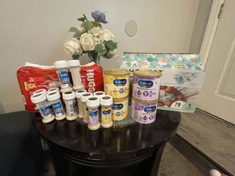 Free diapers, and formula.
