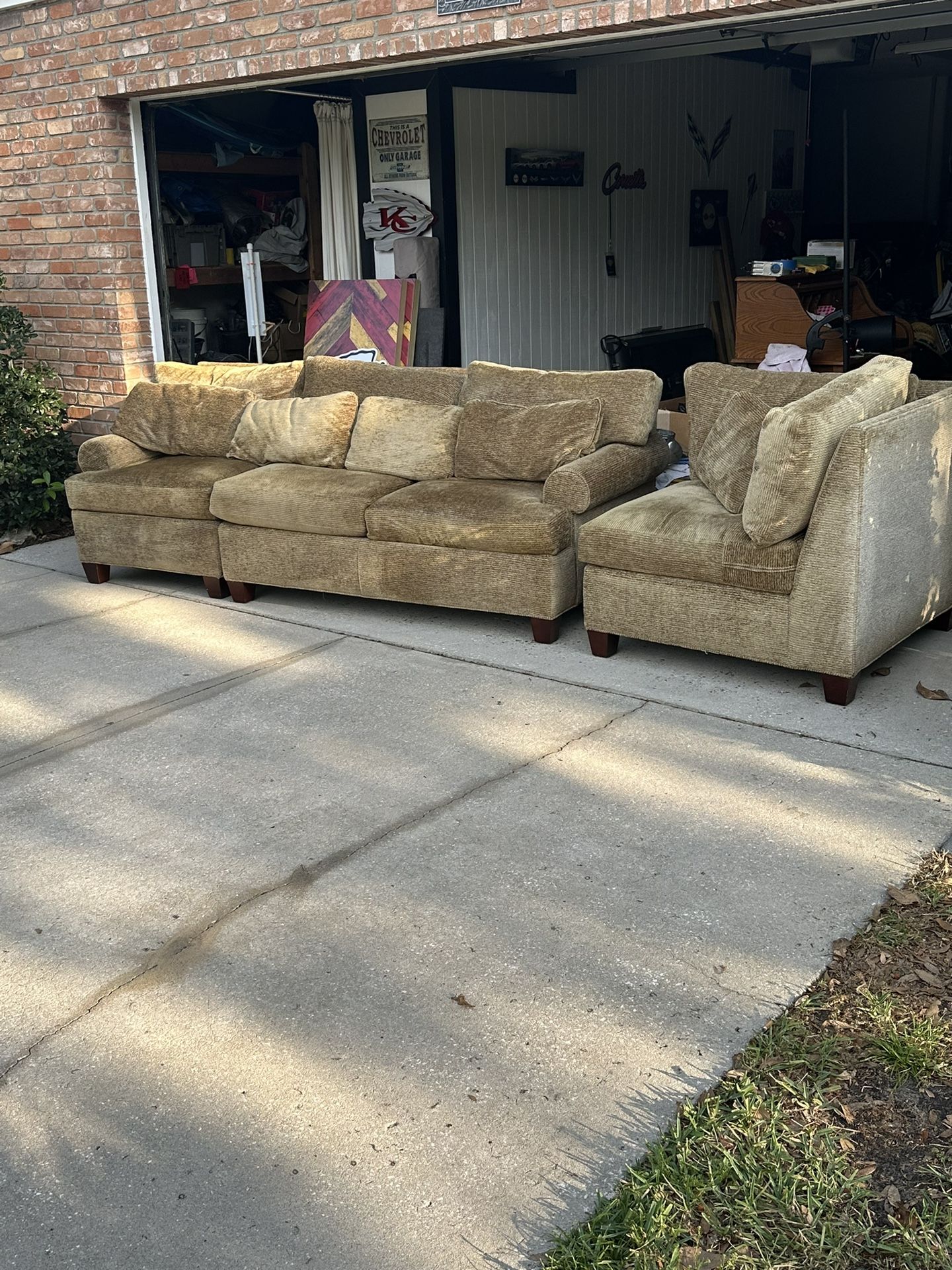 Sectional Sofa , Love Chair