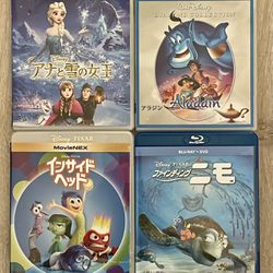 Japanese Disney Blu-Rays
