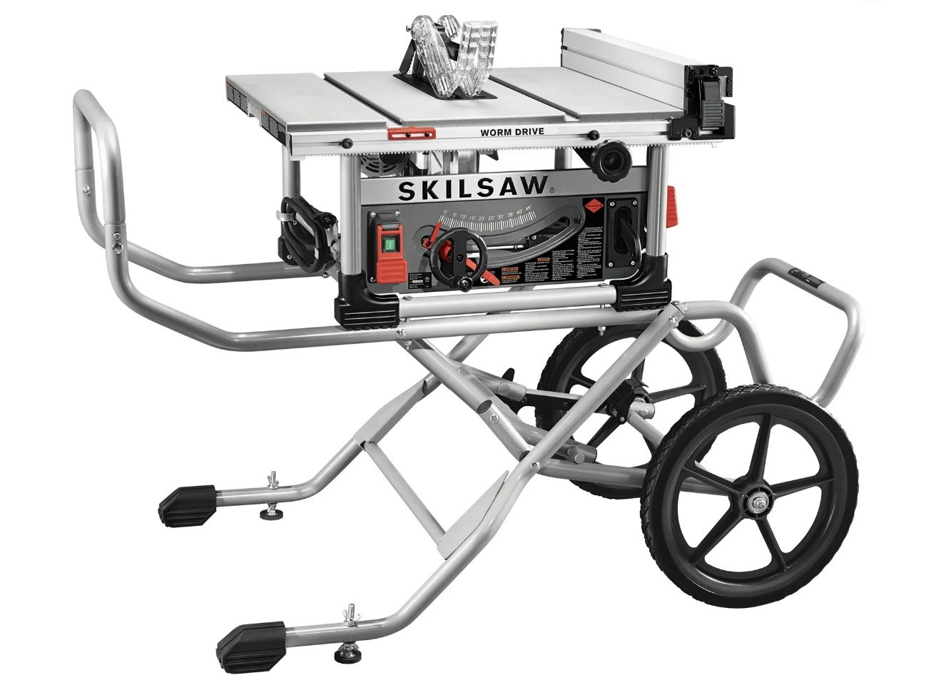 SKIL SPT99-11 10-Inch Heavy Duty Portable Folding Worm Drive Table Saw with Stand