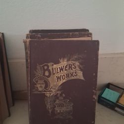 Used Bulwer's Works Books 3 (1892)