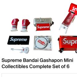 Supreme X Bandai Gashapon Capsule Set 