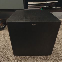 Klipsch Sub 8 II Subwoofer And 3 Satellite Speakers 