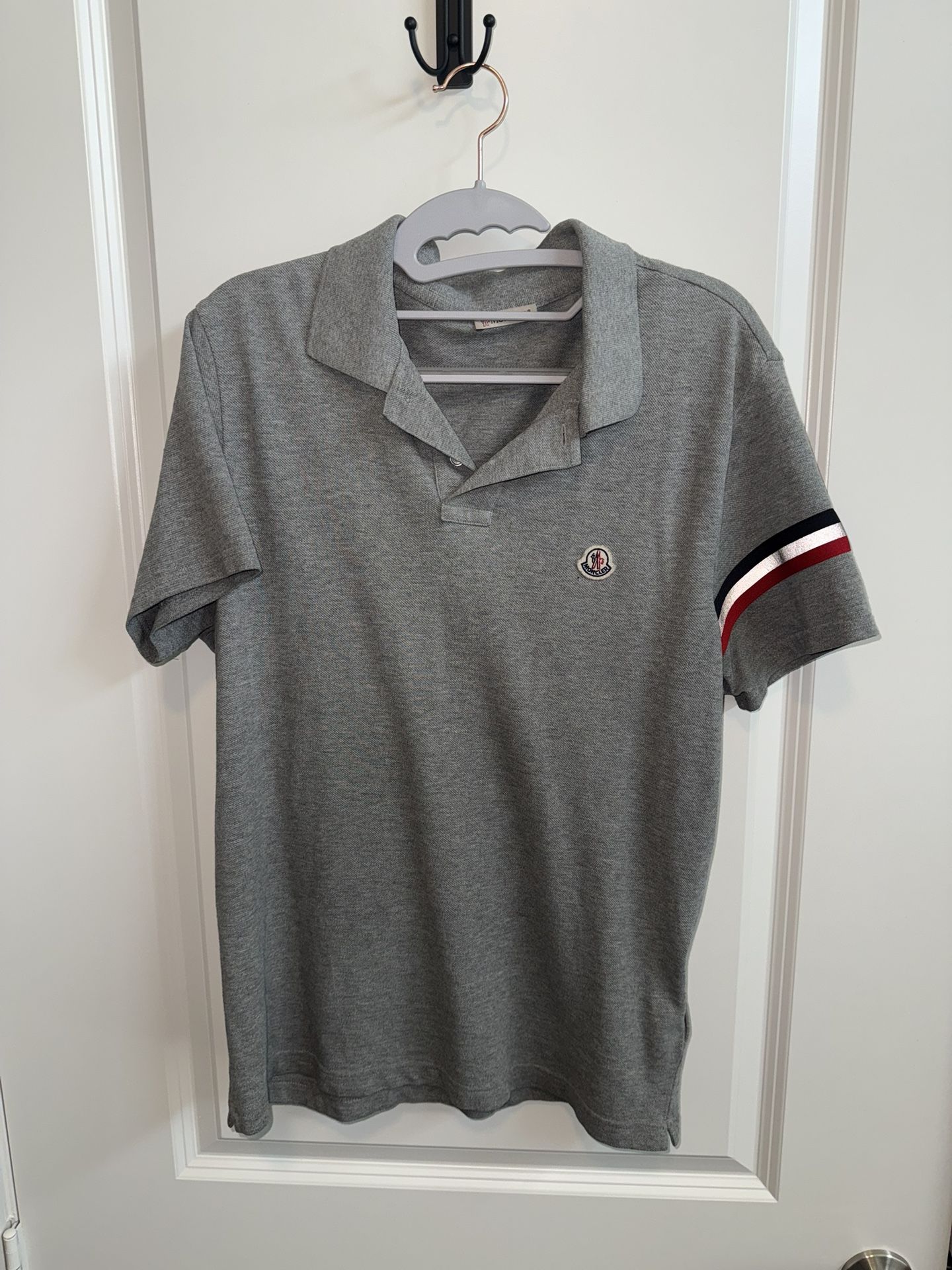 Moncler Reflective Polo shirt Size Medium