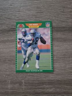Curt Warner Pro Set NFL Football Card Seahawks RB