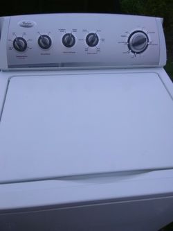 Whirlpool washer