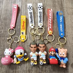 Novelty Key Chains Various Characters