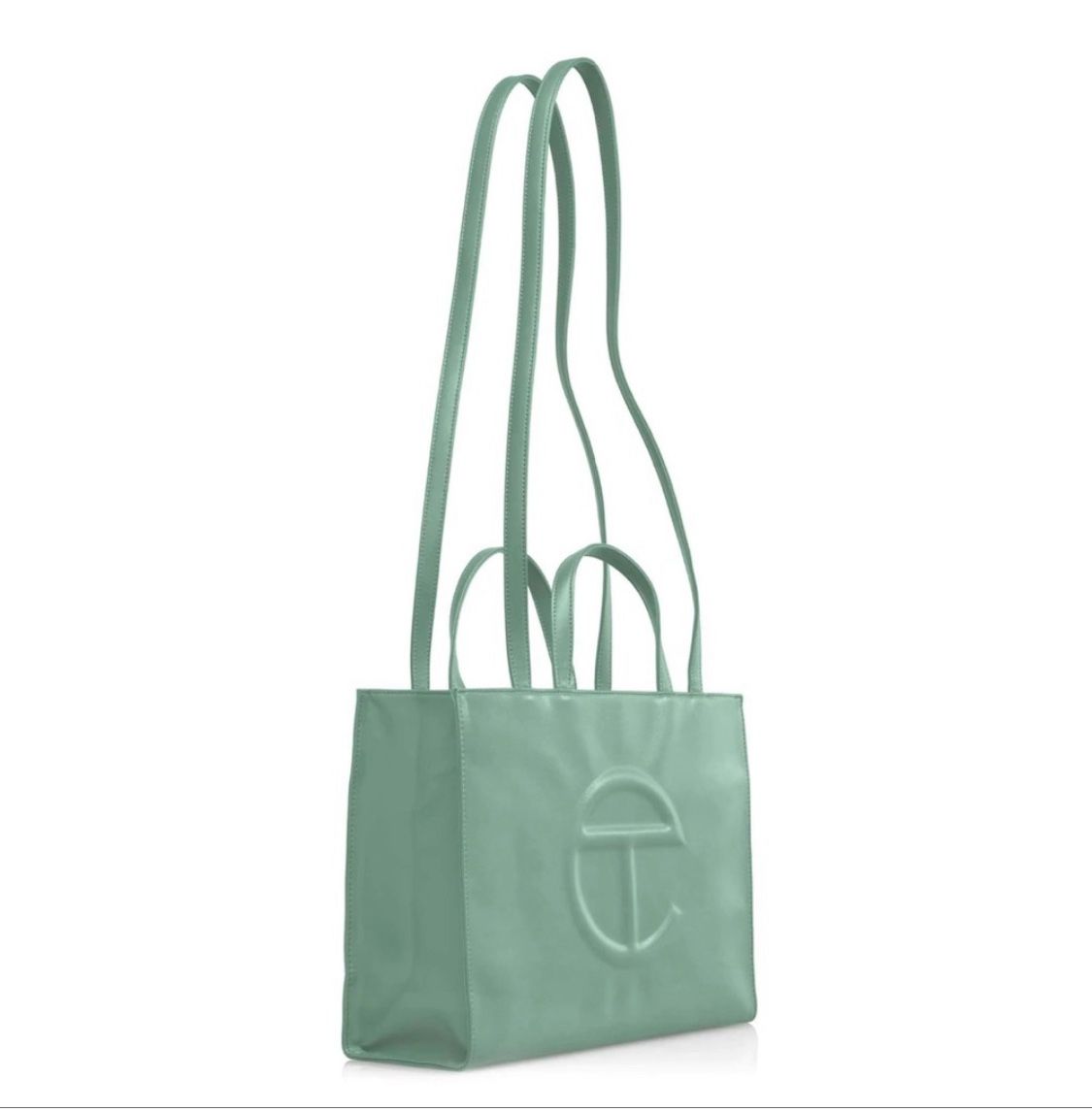 Medium Sage Telfar Tote Excellent Condition
