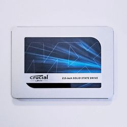 Crucial MX500 500GB SSD Solid State Hard Drive 2.5in SATA III Tested! Excellent!