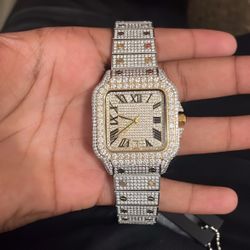 Moissanite Diamond Watch