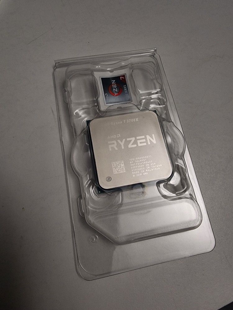Used Ryzen 7 3700x 3.6 GHz