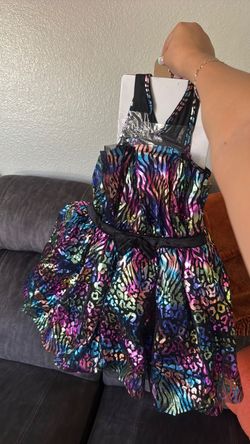 Rainbow Halloween Dance Dress
