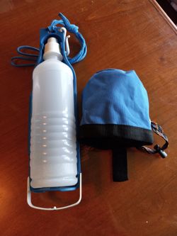 Pet Water Carrier and Training Treat Pouch