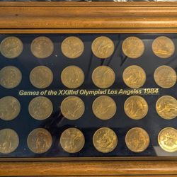 Olympiad Los Angeles 1984 coin set