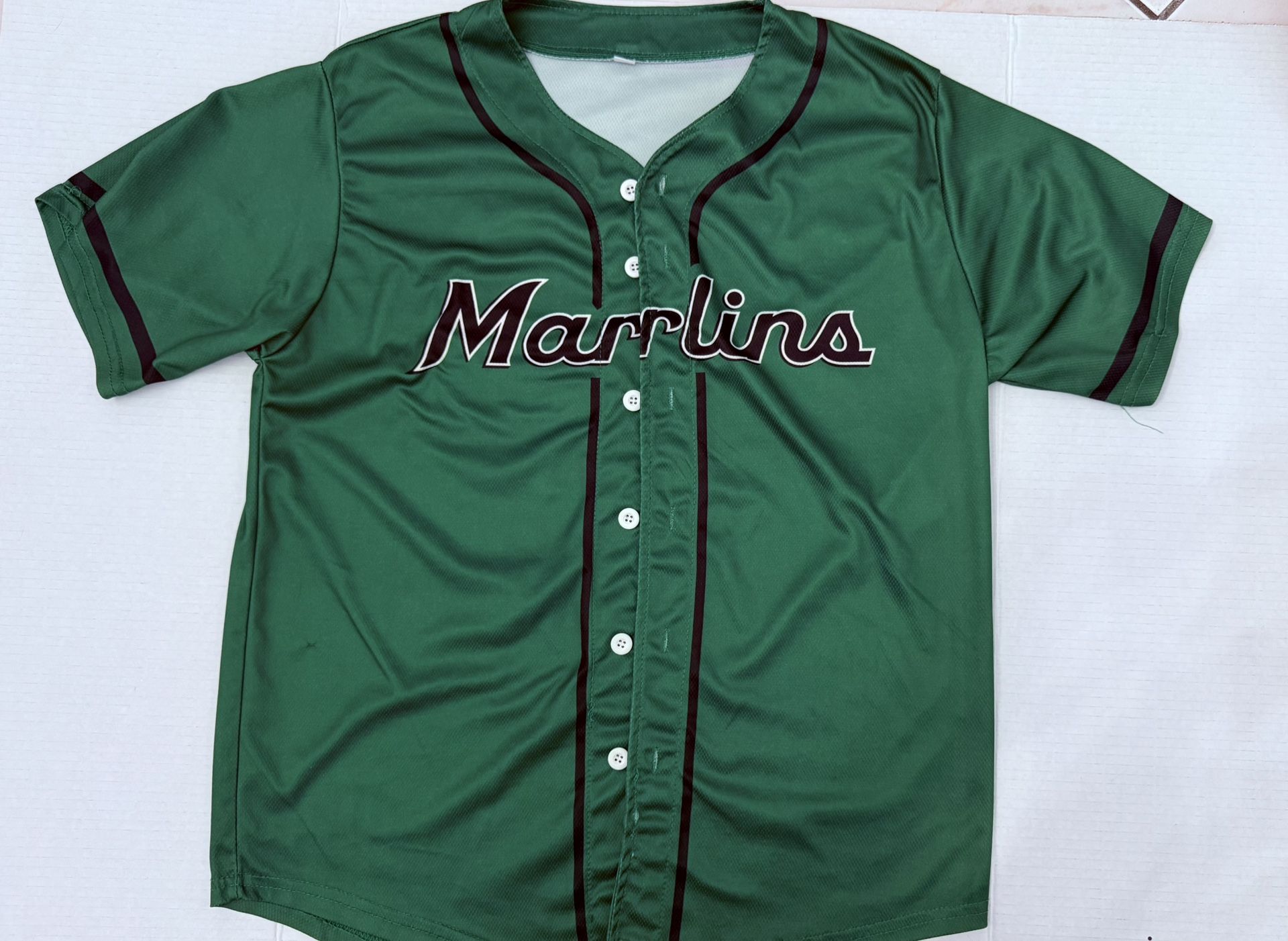 Miami Marlins Flanigan's Fest Jersey Size M MLB Baseball