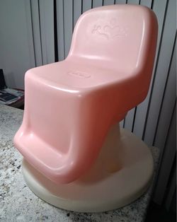 Vintage Little Tikes Pink Salon Swivel Chair