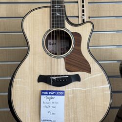 Taylor 814ce Builder’s Edition Acoustic/Electric Guitar 