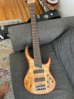 MTD Z5 Electric Bass Natural Finish