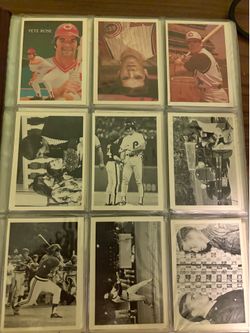 119 Pete Rose Card Lot Baseball
