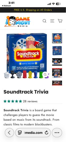 SoundTrack Trivia Game-NEW