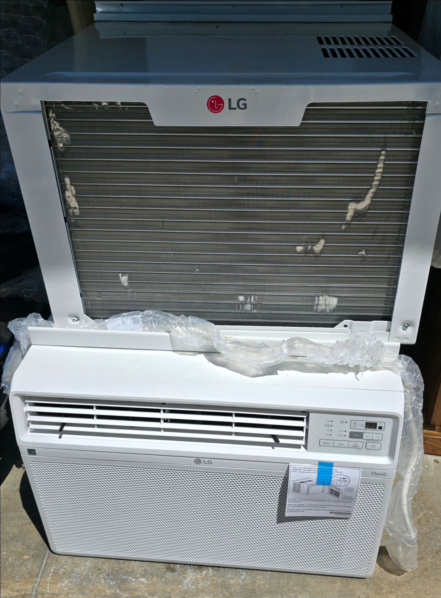 (3) LG 18000 BTU 230V AC Unit FOR REPAIR OR PARTS Blowing Cool Air