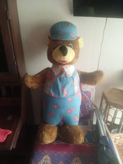 Massive 38" tall Collectible Stuffed Bear