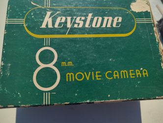 8mm 8 Mm Camera Vintage Made In Boston Massachusetts With Directions