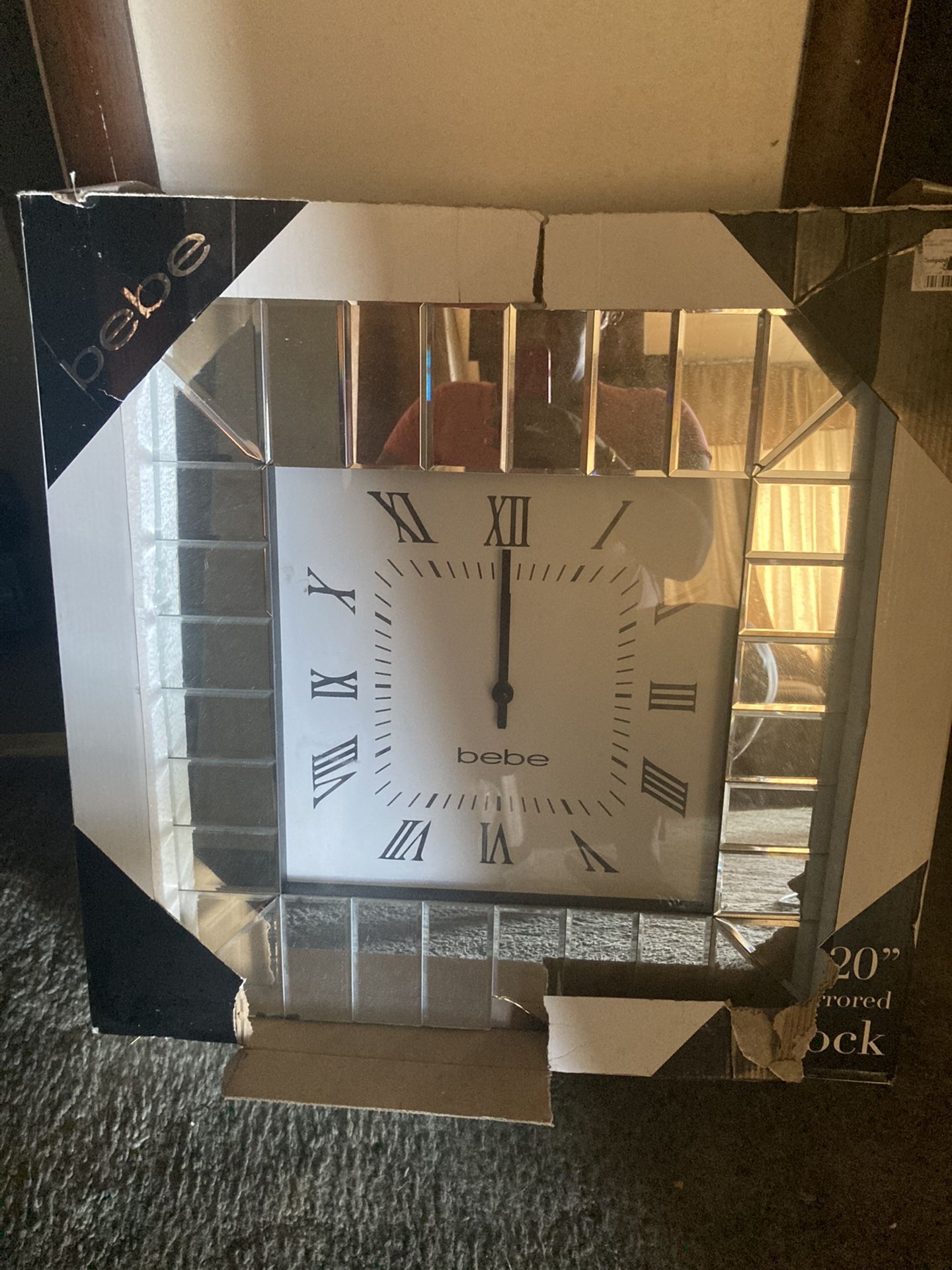 B.B.s mirror Clock Moving Sell