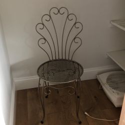 Mid century vanity chair
