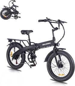 🔥 Brand NEW – Foldavle Electric Bike (20” Fat Tire, 500w Peak Motor)