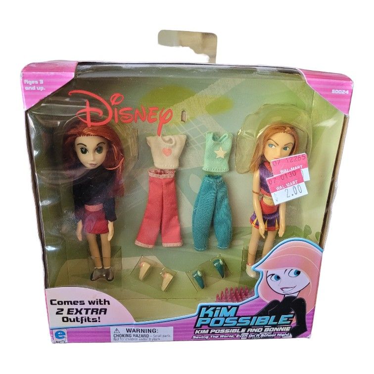 Vintage Disney Kim Possible & Bonnie Mini Fashion Dolls & Accessories 50024  NOS for Sale in Taylor Lake Village, TX - OfferUp