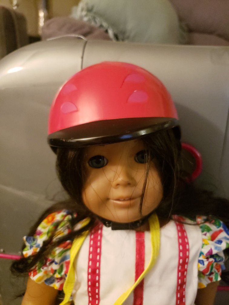 Selling Skate Board And Helmet Not The Doll!