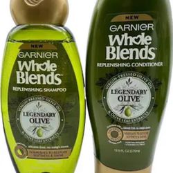 GARNIER WHOLE BLENDS Legendary Olive Shampoo & Conditioner *NEW*