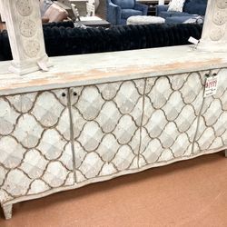 New 72” Solid Wood Console